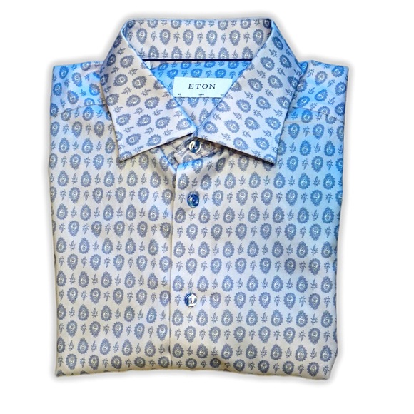 Eton Other - ETON Men’s Blue Dress Shirt NWT